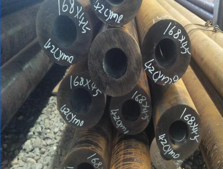 宏伟42CrMo钢管淬火_高硬度耐磨合金管加工